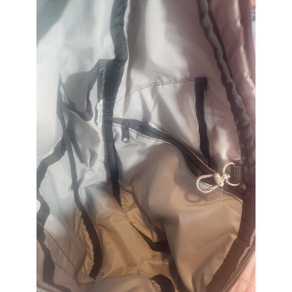 Ameribag Healthy Back Bag Black Leather Classic Sling Shoulder Backpack - Picture 9 of 15